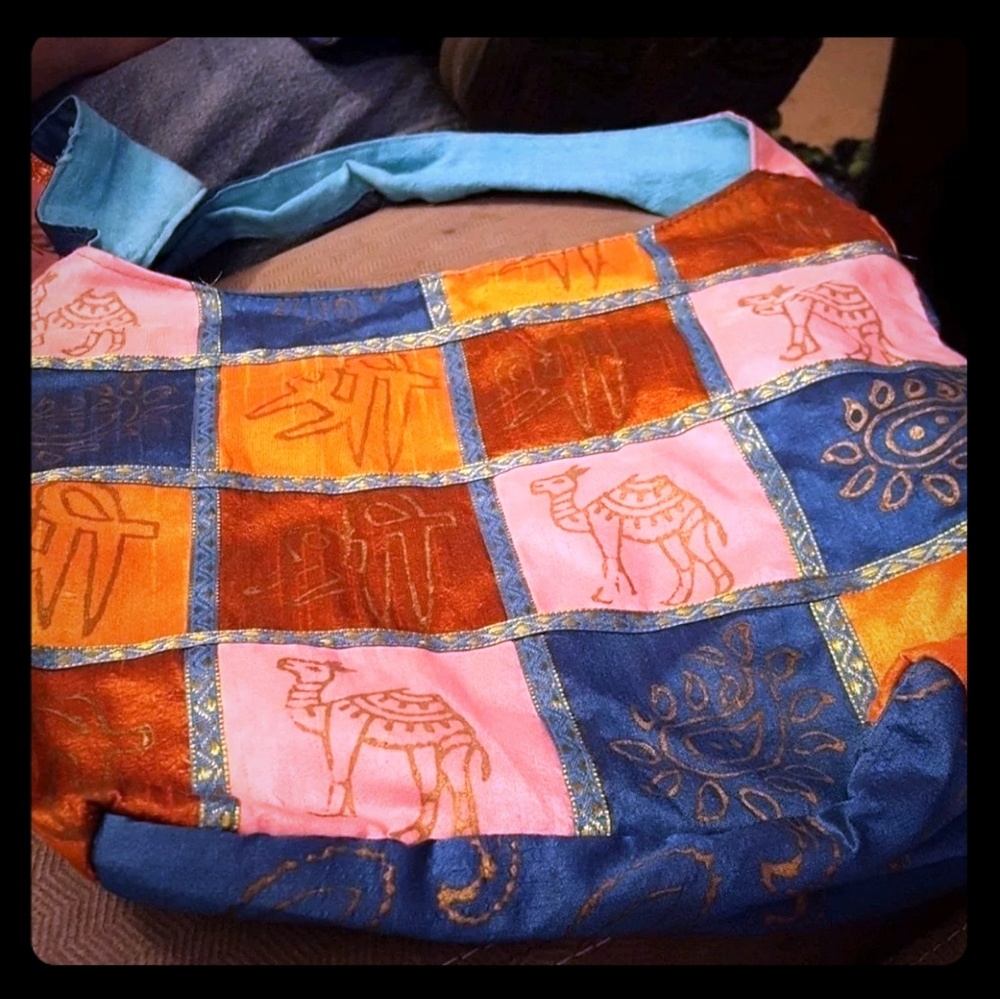 Multicolored bag